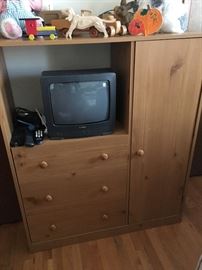 wooden dresser/armoire