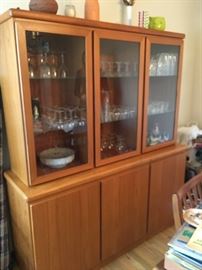 Mid Century teak hutch