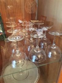 crystal stemware