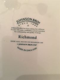 Johnson Bros. plate