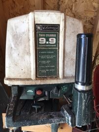 Vintage Sears Ted Williams 9.9 boat motor