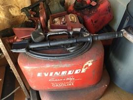 Evinrude gas can