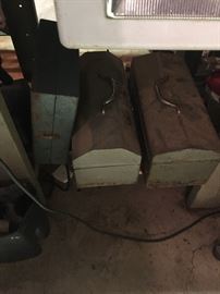 vintage metal tool boxes