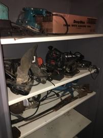 various tools, drills