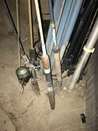 vintage rods and reels