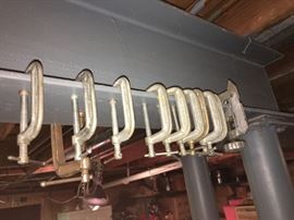 Small C clamps