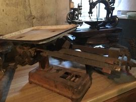 Antique scale