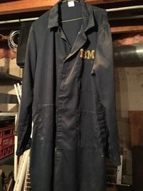 Vintage IBM lab coat