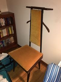 vintage valet with storage seat