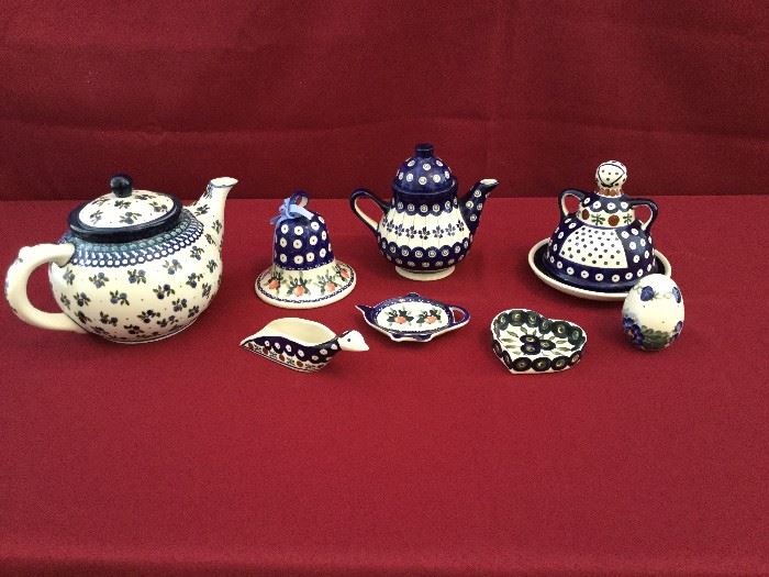 Polish Pottery  https://www.ctbids.com/#!/description/share/7328