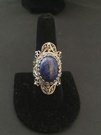 Sterling with Blue Stones  https://www.ctbids.com/#!/description/share/8984