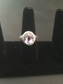 Lavender stone ring a lot  https://www.ctbids.com/#!/description/share/8989