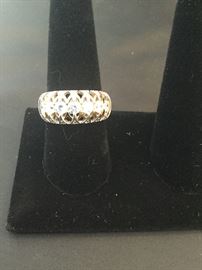 Sterling and CZ rings  https://www.ctbids.com/#!/description/share/8990