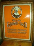 OLD GRAND DAD KENTUCKY STRAIGHT BOURBON WHISKEY ADVERTISING SIGN