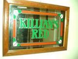 KILLIAN'S RED MIRROR ADVERTISING SIGN