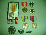 SERVICE AND CAMPAIGN RIBBONS - Some Vietnam Era