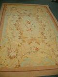 HAND TIED AUBUSSON RUG

Dimensions: 6 X 9 ft.