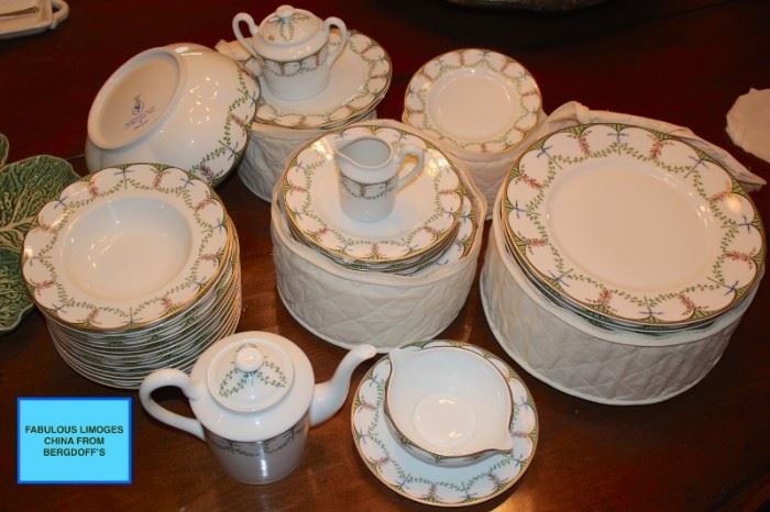 Fabulous Limoges China from Bergdoff's