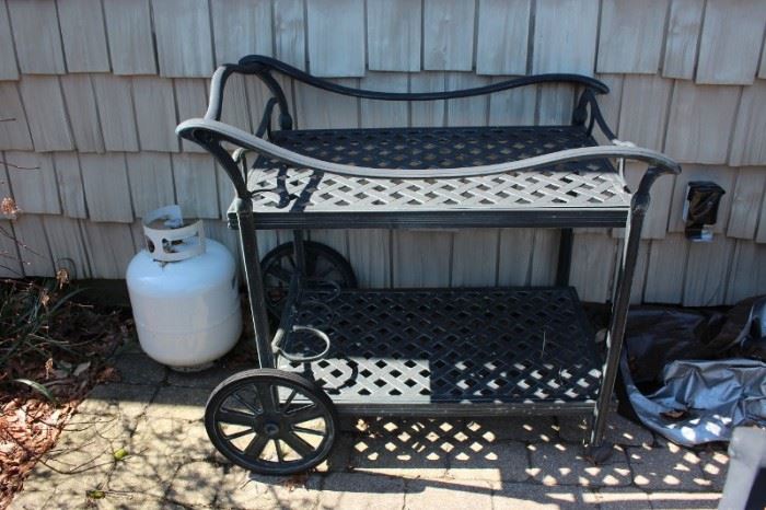 Outdoor Serving Cart