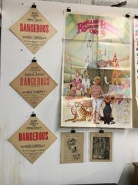 Railroad Signs, Ringling Bros. Poster, 1880's 'The Pansy' Magazine