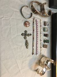 Sterling Silver Jewelry (apologies for the sideways photo)