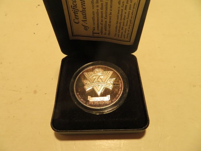 Silver Packer Coin