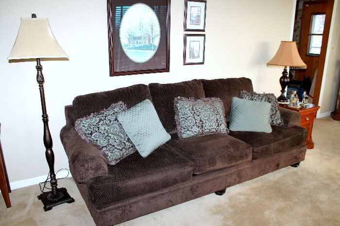 Nice plush upholstered sofa from Ashley Furniture
