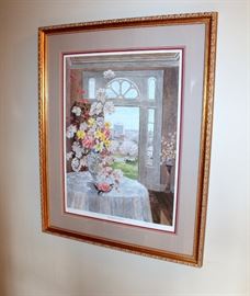 Sterling Everett "Springtime Matinee" signed limited edition print