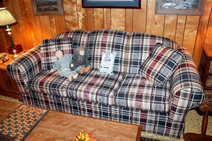 Broyhill upholstered sleeper sofa