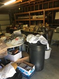 GARAGE IS FILLED WITH STUFF!