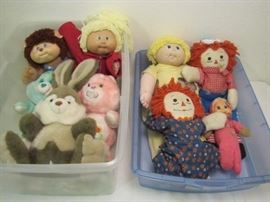 Cabbage Patch, Raggedy Ann Care Bears