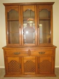 Oak Hutch
