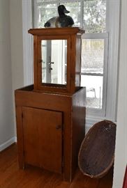Primitive Cabinet and Medicine Cabinet