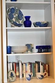 StoneWare Glassware in Colbalt Blue