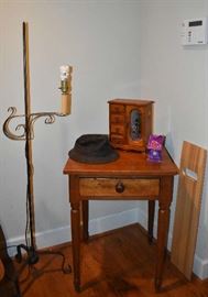 Wood Antique Side Table