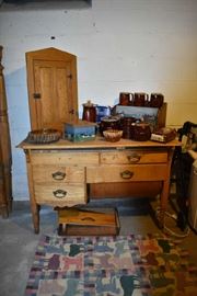 Bakers Cabinet Corner Cabinet Marcrest