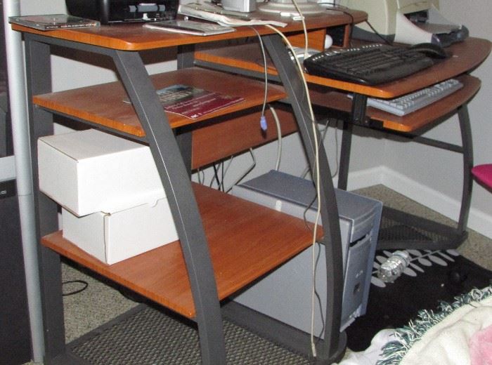 Nice computer desk available, computer not for sale