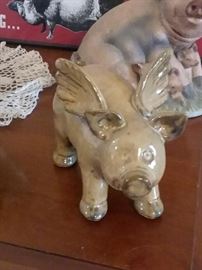 I have to say it, "When pigs fly!" lol