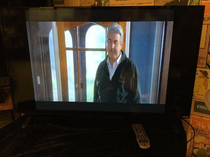 The Visio Flatscreen TV with remote, 40 inch?