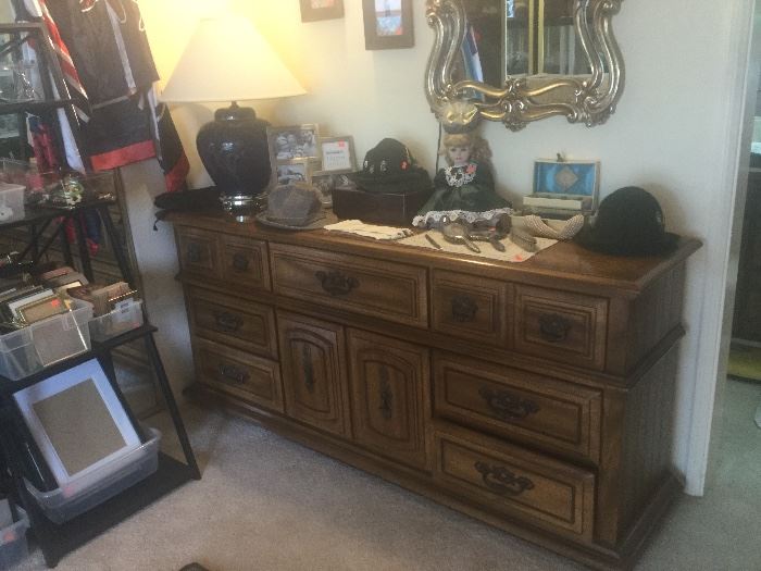 Dresser matches tall boy chest and nightstands