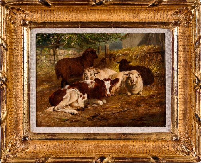 Lot #18 Arthur Tait Oil Painting with a Starting Bid of $2,000
