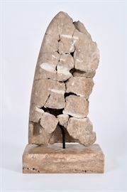 Lot #50 Hiroyuki Okumura Stone Sculpture with a Starting Bid of $100