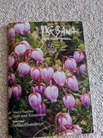 Lady was a member of the Ikebana chapter in Atlanta. She made Ikebana flower arrangements all over the southeast. There are tons of vases and material to make these flower arrangements.
