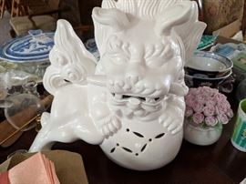 Large Porcelain Foo Dog