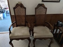 MCM Dining room table chairs. There are 8 chairs total.