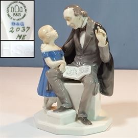 Figurines BG Hans Christian Andersen Reading