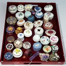 Porcelains Trinket Box collecdtion