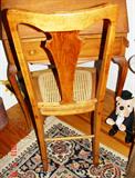 Antique Cane Bottom Chair