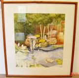 Watercolor by Janet Trowbridge Francoeur