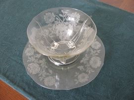 Cambridge Sauce Bowl & Plate